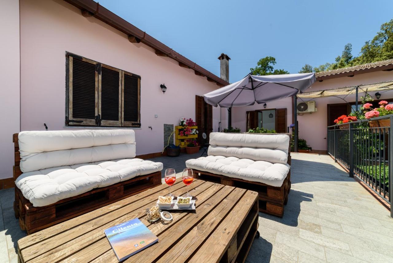B&B Albachiara Casa Di Campagna Ogliastro Cilento Exteriör bild